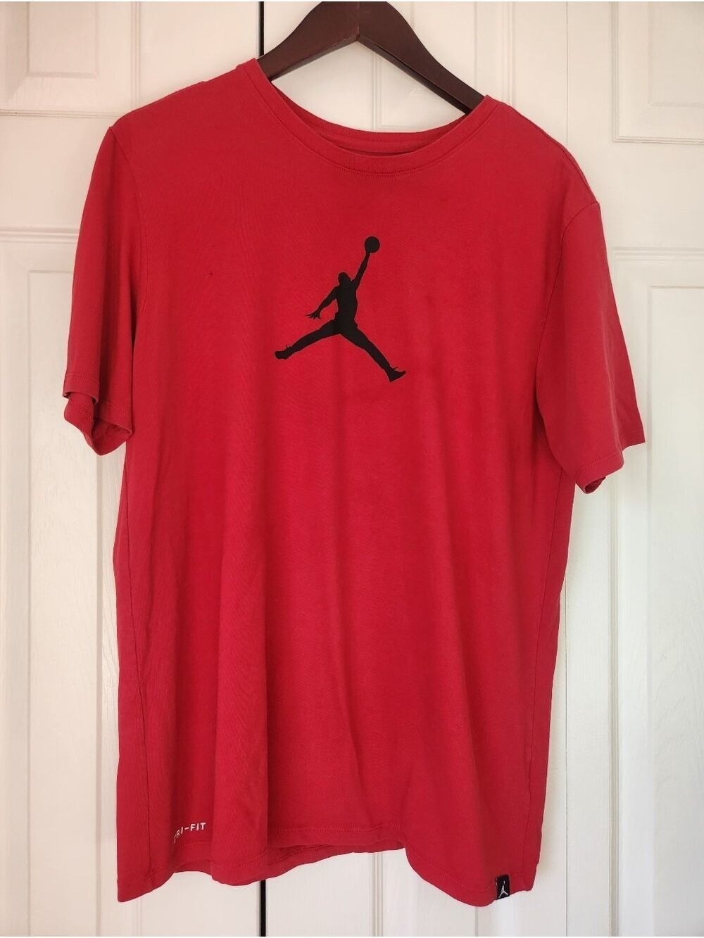 Men's Nike Jordan Jumpman Dri-FIT T-Shirt - Red - Size Large